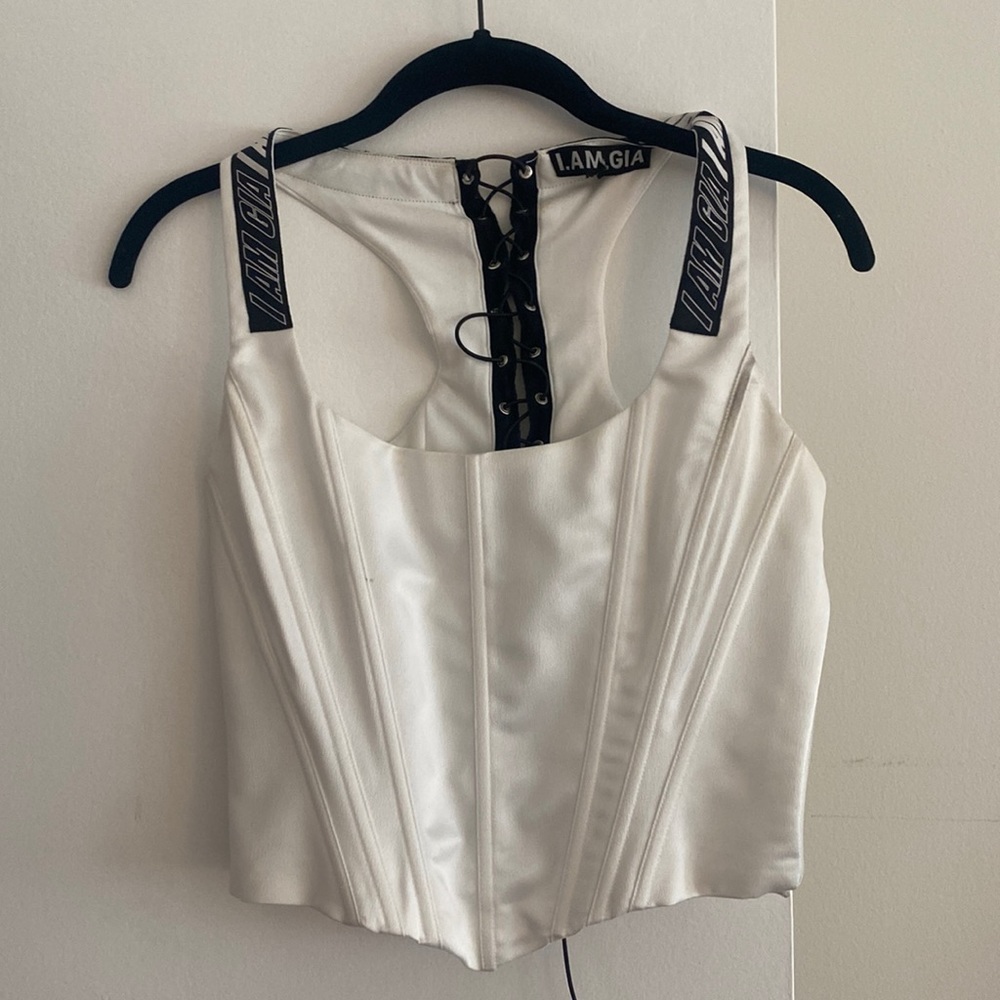 I am Gia corset top